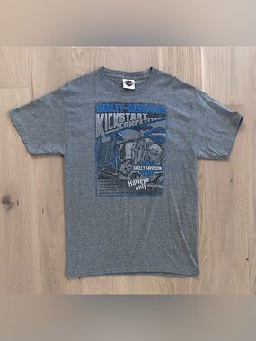 Harley-Davidson Motorcycles St Petersburg Florida Double Sided T-Shirt